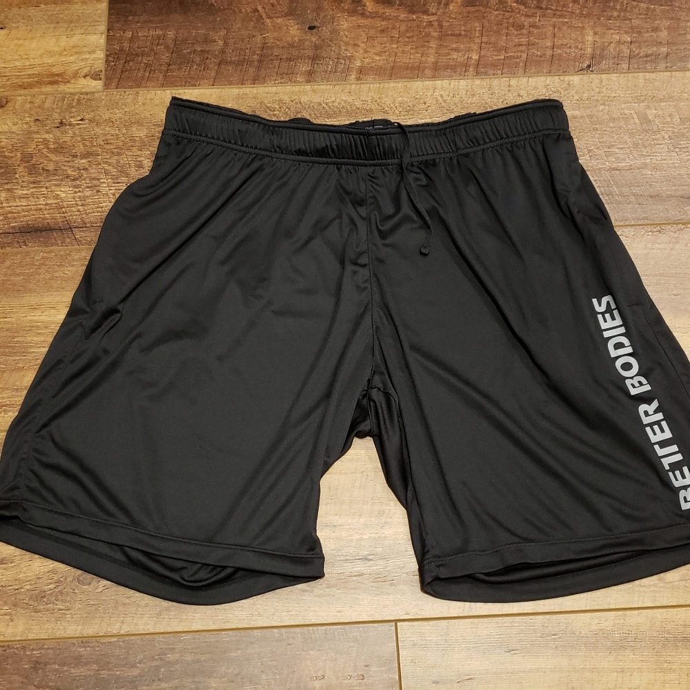 Athletic workout shorts